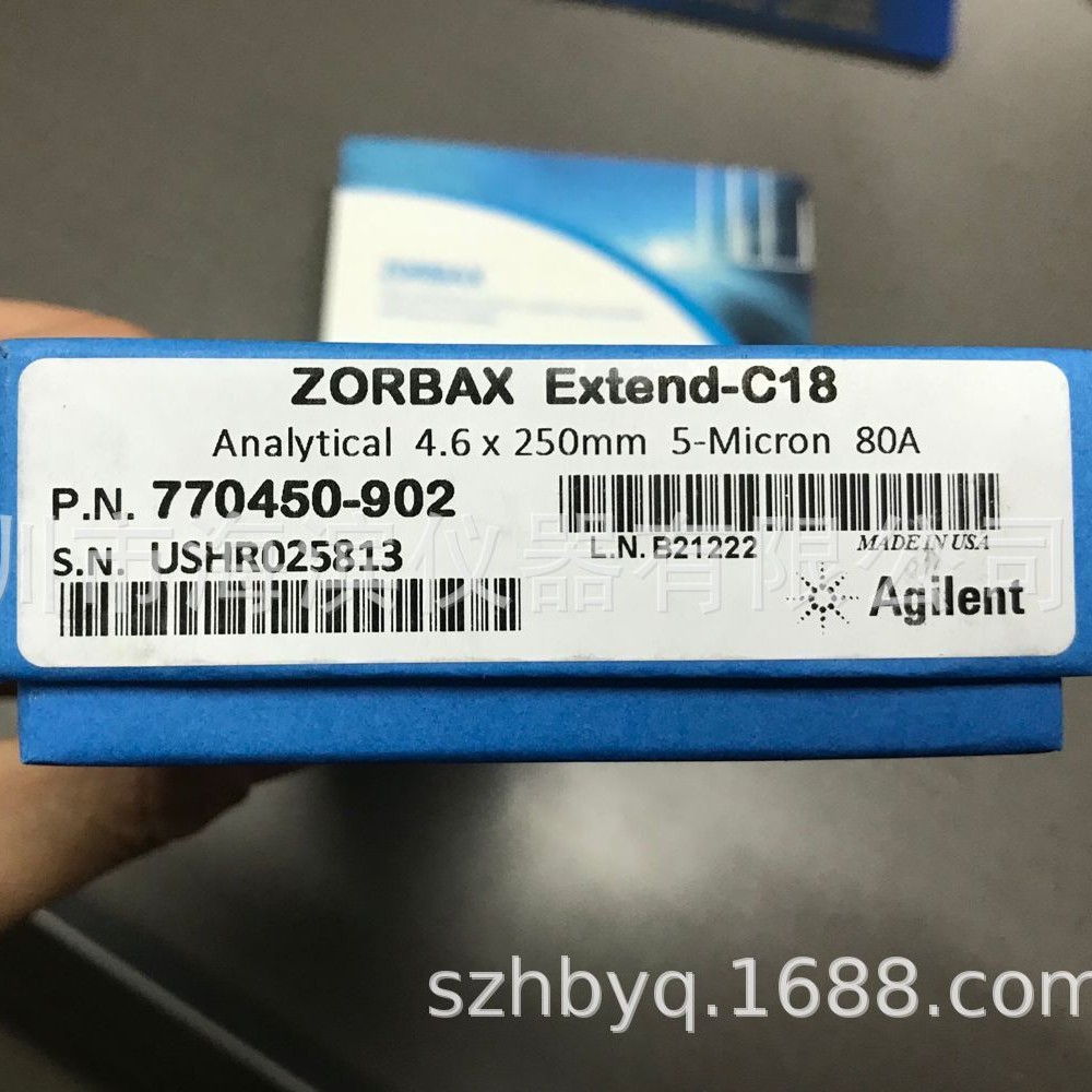 安捷伦色谱柱Agilent ZORBAX Eclipse Plus液相色谱柱批发