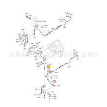 4596113052 PIPE,FLEXIBLE ���� S16R-PTA ����������45961-13052