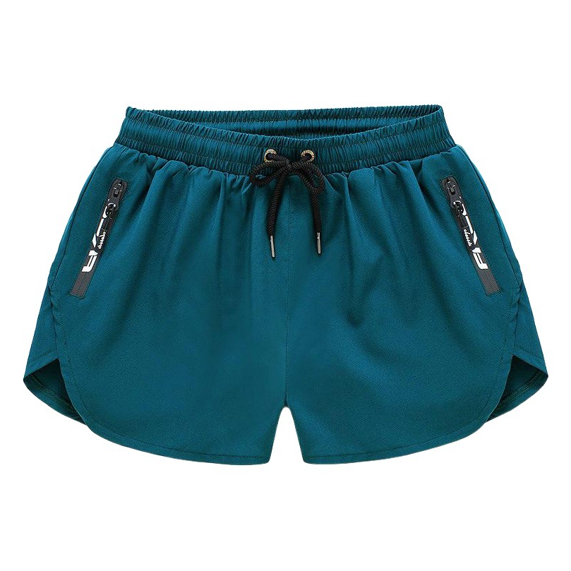 Suministro al por mayor pantalones de playa de secado rápido de los hombres impermeables sueltos más tamaño de doble capa anti-vergüenza de los hombres Boxer casual bañador