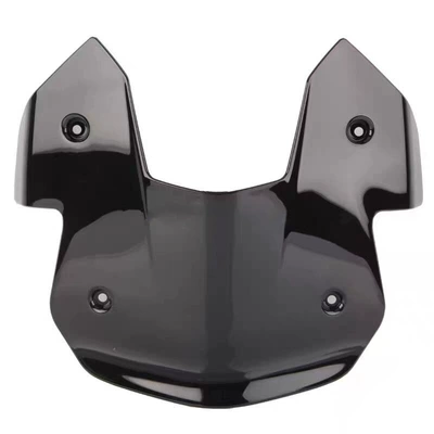 Suitable for Ktm 1050 1090 1190 Adventure R Modified Motorcycle Front Windshield (Motorcycle front windshield) - smoky-black