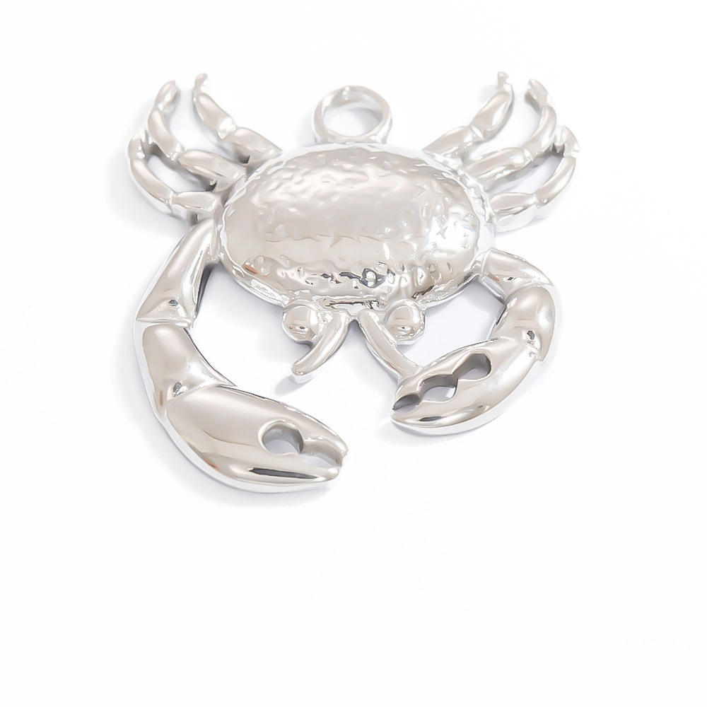 Marine Style Starfish Heart Shape Crab 304 Stainless Steel Plating DIY Ornament Accessories display picture 7