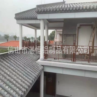 铝艺庭院围栏小区栅栏别墅小区雕花围栏学校校外防护铝合金护栏