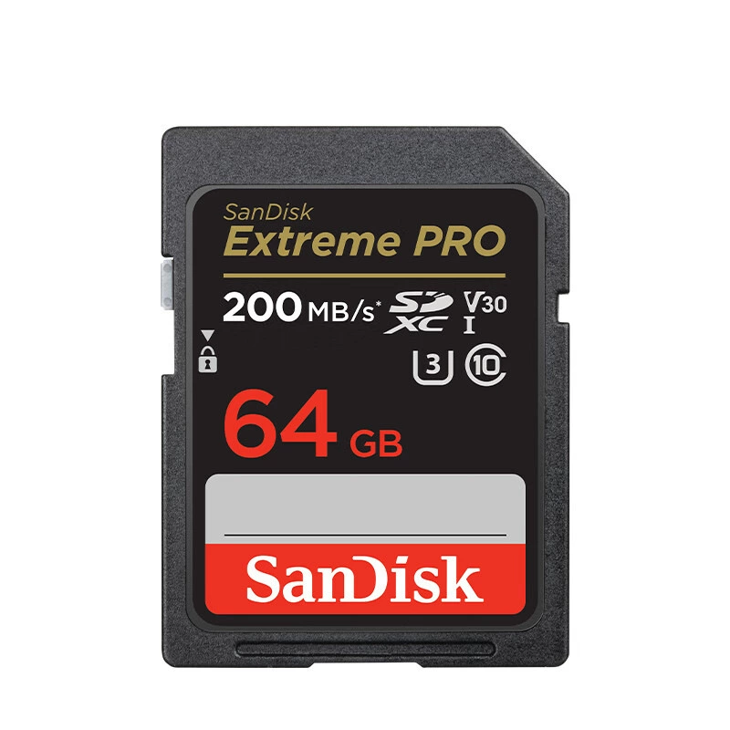Sandi/SANDISK SD карта 64G 128G 256G 512G 1T V30 U3 4K Скорость чтения 200MB/с
