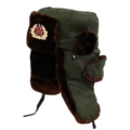 Green Cloth 195g Red Brown Velvet Wheat Ear Soviet Badge