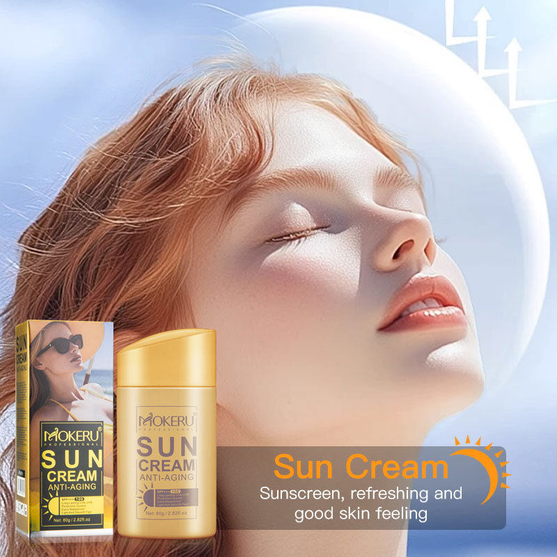 Maginot Full English Sunscreen Gold Bone Collagen Sunscreen Box Isolation Anti-UV Transfronterizo Temu