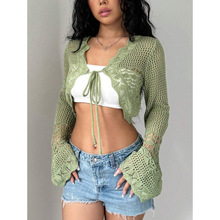 W 69734 Knit Hollow Beach Cover-up ��֯�ο�ɳ̲�����羳