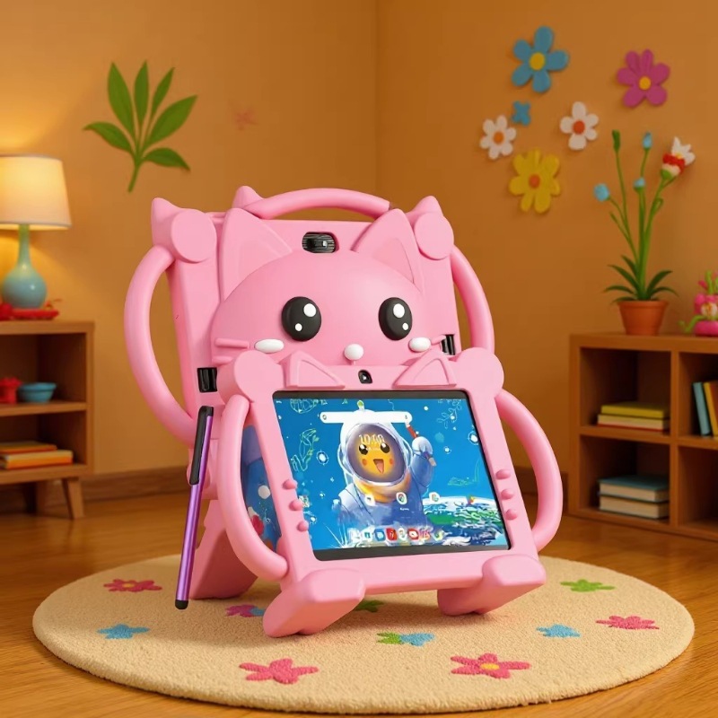 In Stock 7inch Kidsren's Tablet Q88Wifi Bluetooth Cross-Border 4+64 Manufacturer Dropshipping