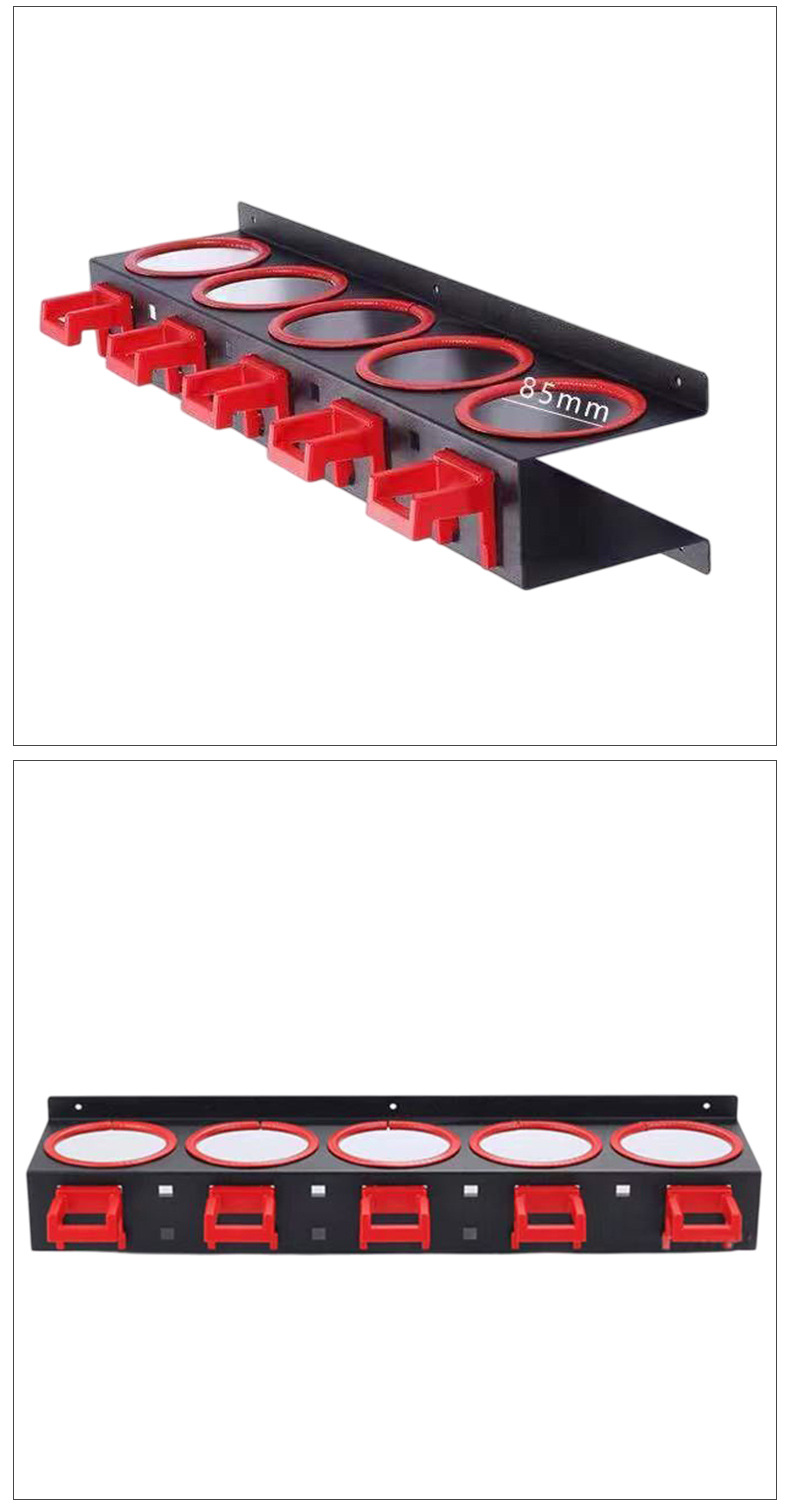 Car Cleaning Tool Wall-mounted Sprayer Storage Rack