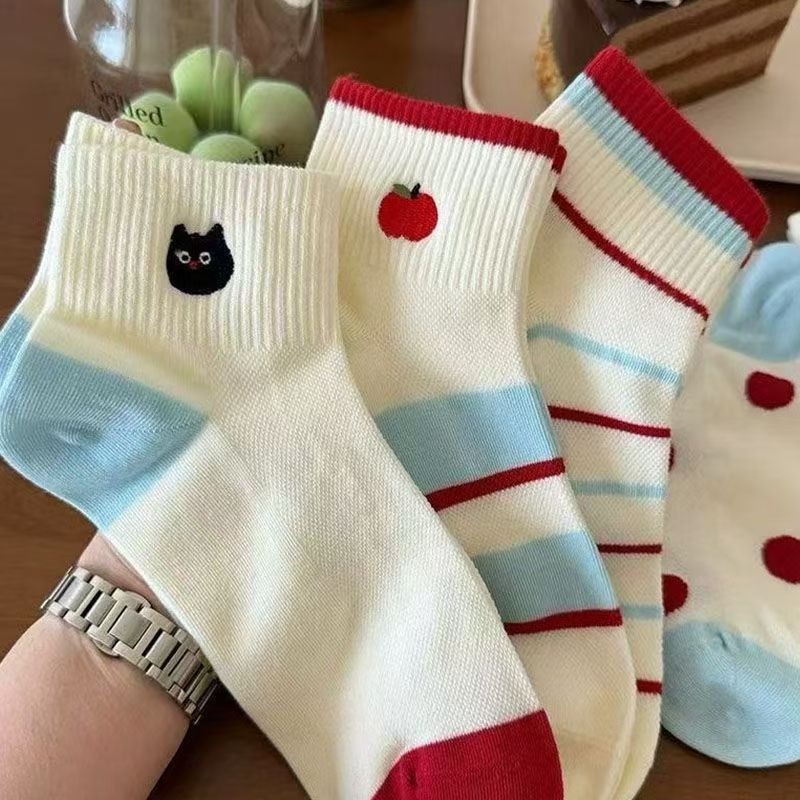 Verano Zhuangyi delgado calcetines cortos para mujeres deportivas de baja banda transpirable calcetines cortos desechables para jóvenes