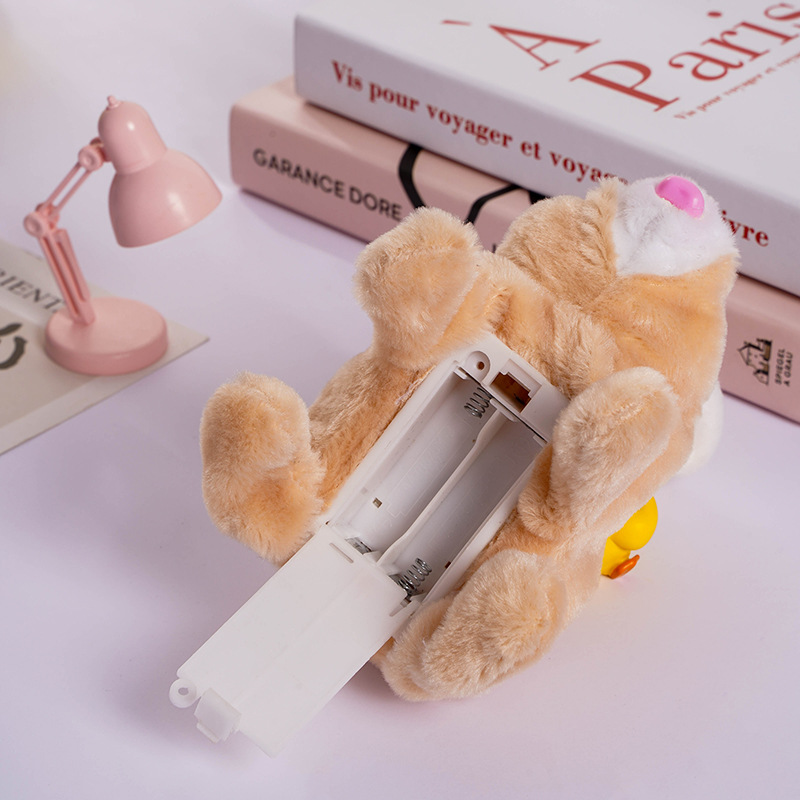 Simulation toy electric rabbit can call can jump ears can move plush rabbit girl play house toy children pet rabbit