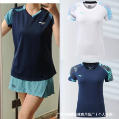 2025新款美津农羽毛球服训练服女款大赛服团购定 制
