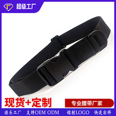 Buckle men's fanny pack belt women's outdoor training canvas multi-functional nylon pants belt tactical factory direct sale
