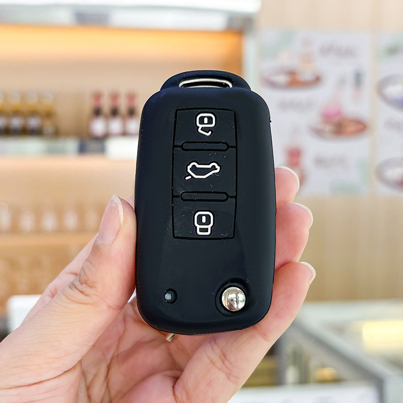Spot silicona 22 bolsas Volkswagen, funda protectora de llavero de automóvil Toyota, adecuada para un automóvil exquisito, portátil y exquisito