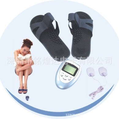 Digital Meridian Point Massage Slippers Electronic Acupuncture Foot Therapy Meridian Foot Physiotherapy Massage Slippers