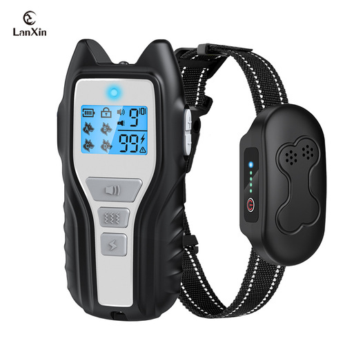 New Waterproof Patent Dog Trainer Pet Training Collar for Export, Dropshipping Dog Collar