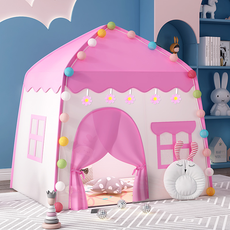 Tienda interior para niños, casa de muñecas, niño, castillo pequeño, niña, habitación de princesa, casa de juegos para dormir, cama, hogar