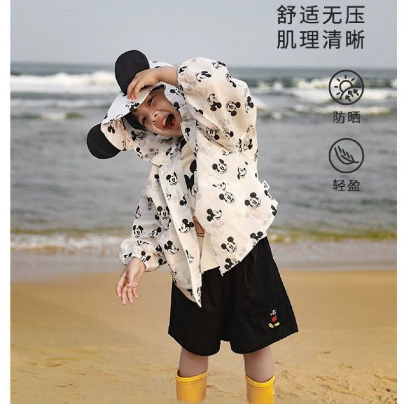 Солнцезащитная одежда для мальчиков и девочек, новый комплект 2025 года, детская солнцезащитная одежда, анти-УФ, детская солнцезащитная одежда для малышей