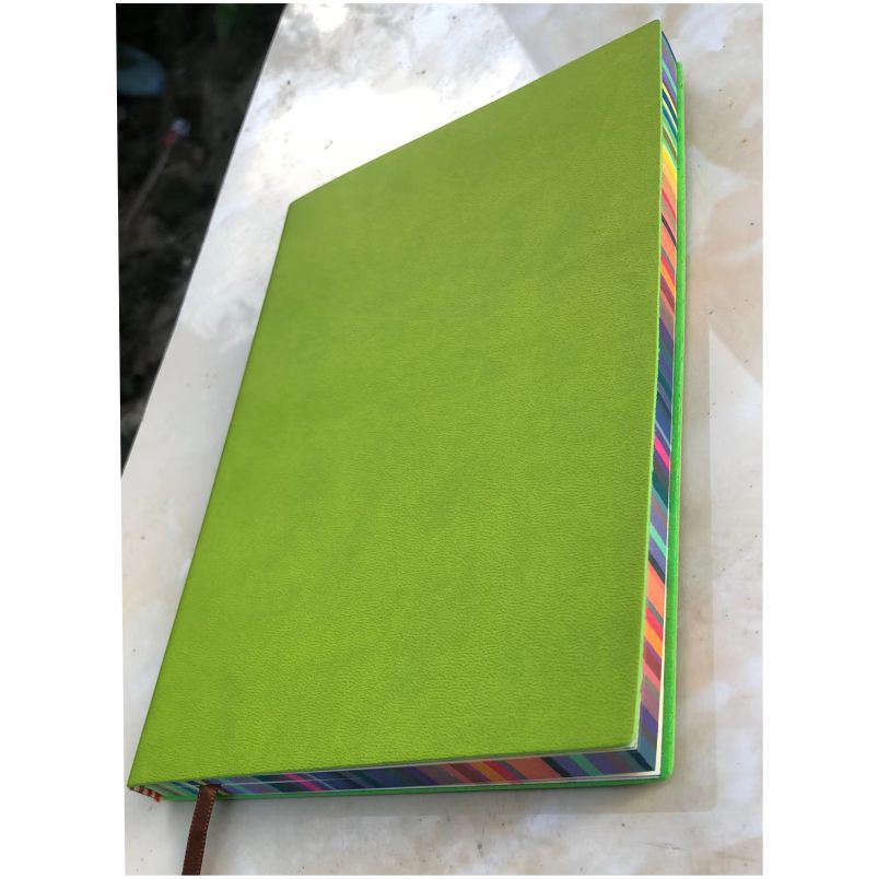 A5 잔디 녹색(투명 무지개 가장자리)