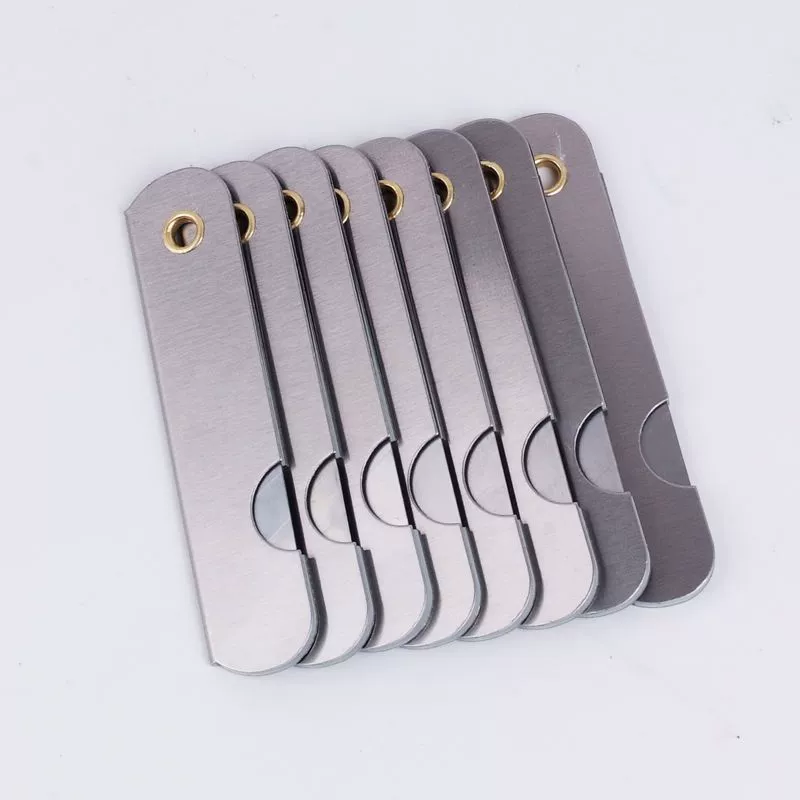Коробка железных универсальных ножей (20 шт.) большой нож для бумаги старомодный нож из нержавеющей стали, карандашный нож для резки