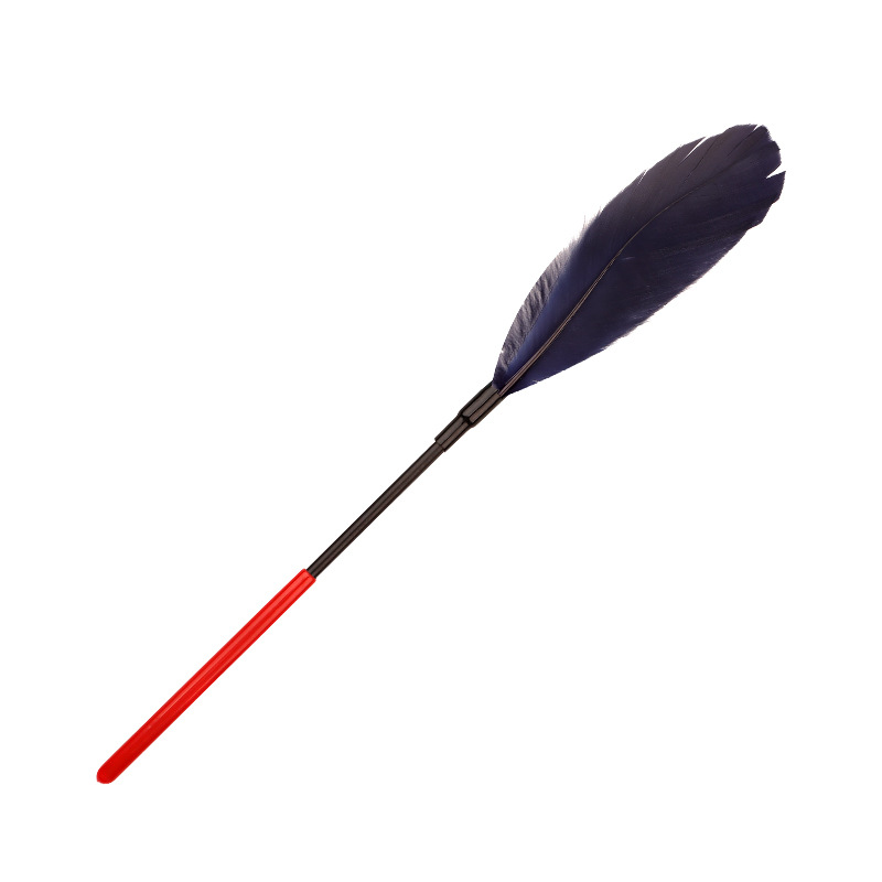 Feather Teaser Wand for Couples Play, Ostrich Feather Tickler, SM Sensory Prop — detail image 13