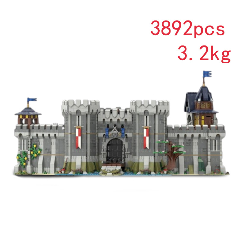 Educational Castle Building Block Model Diy Assembly Toy Kit_voghion.com