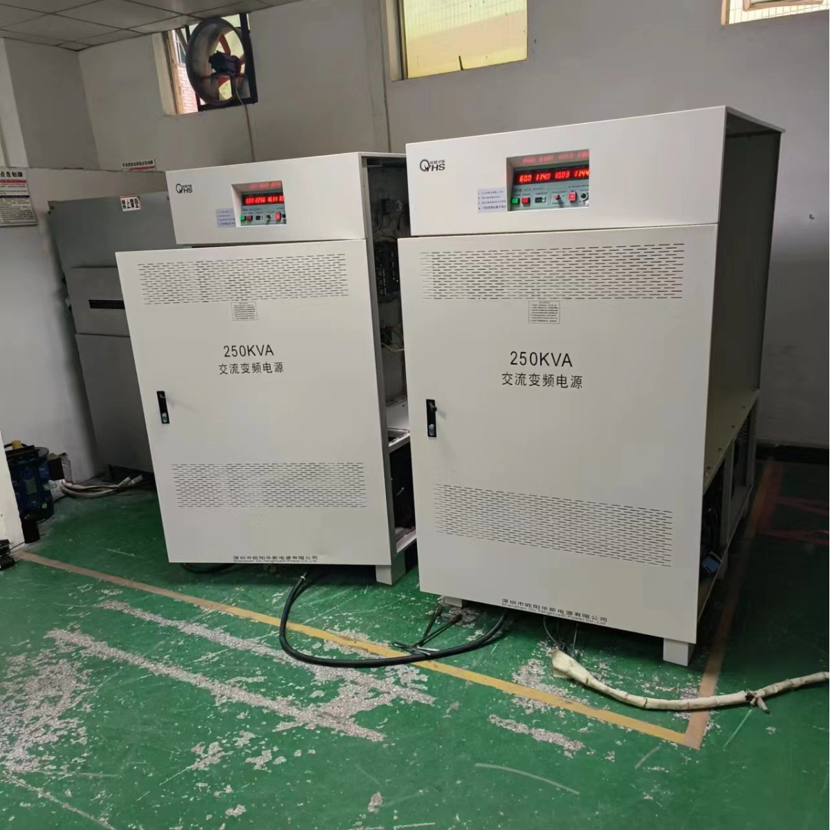 ŷ����˹����250KVA��Ƶ��Դ�������ݣ����480V 60HZ�����Գ���