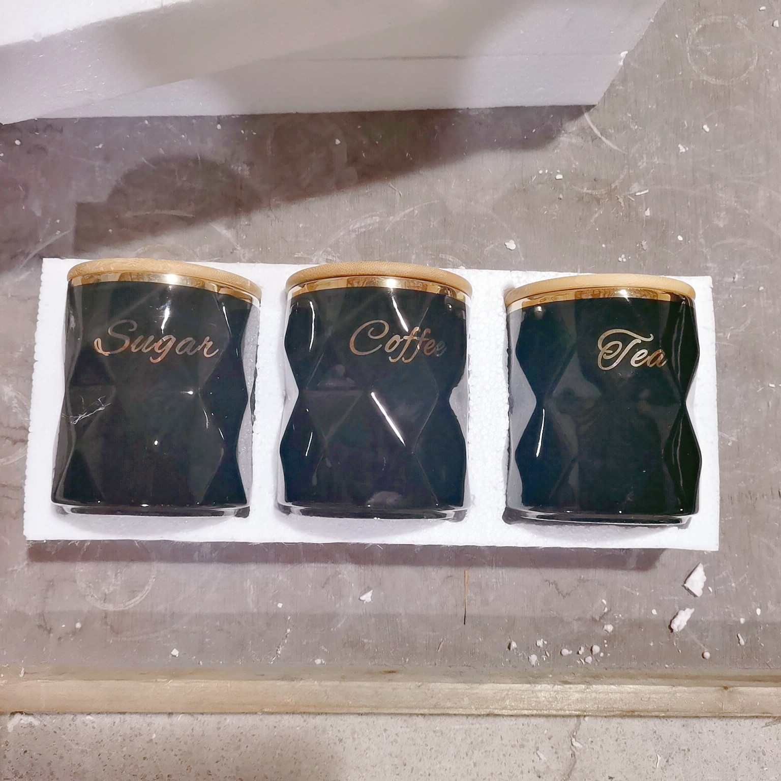 Creativo galvanoplastia cerámica sellada tarro taladro de almacenamiento tarro cocina condimento tarro de azúcar tarro de café tarro de almacenamiento de té