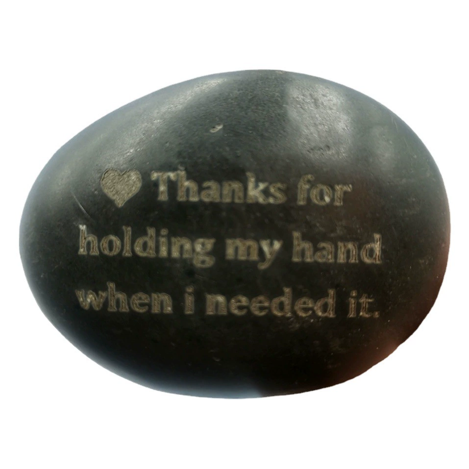 Резьба по гальке DIY надписи Цветная Галька позолоченный лак инкрустация золотой лак дождь цветок резьба по камню