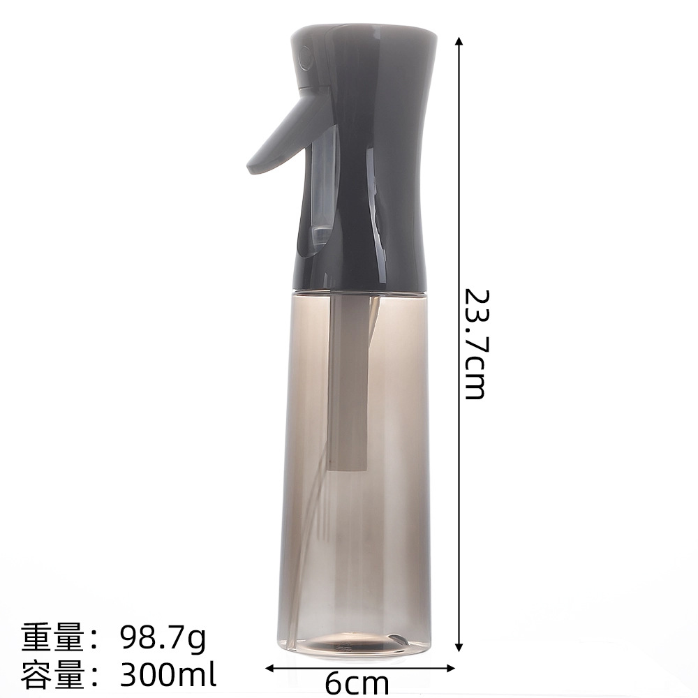 300ml (negro transparente); PET + PP-2