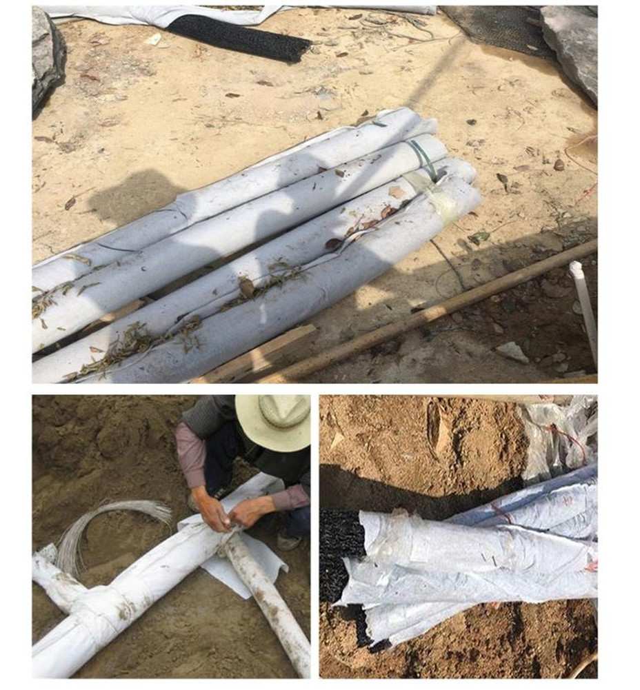 塑料盲沟隧道排水圆形矩形乱丝渗水盲管透水管铁路路基用排水盲沟-阿里巴巴