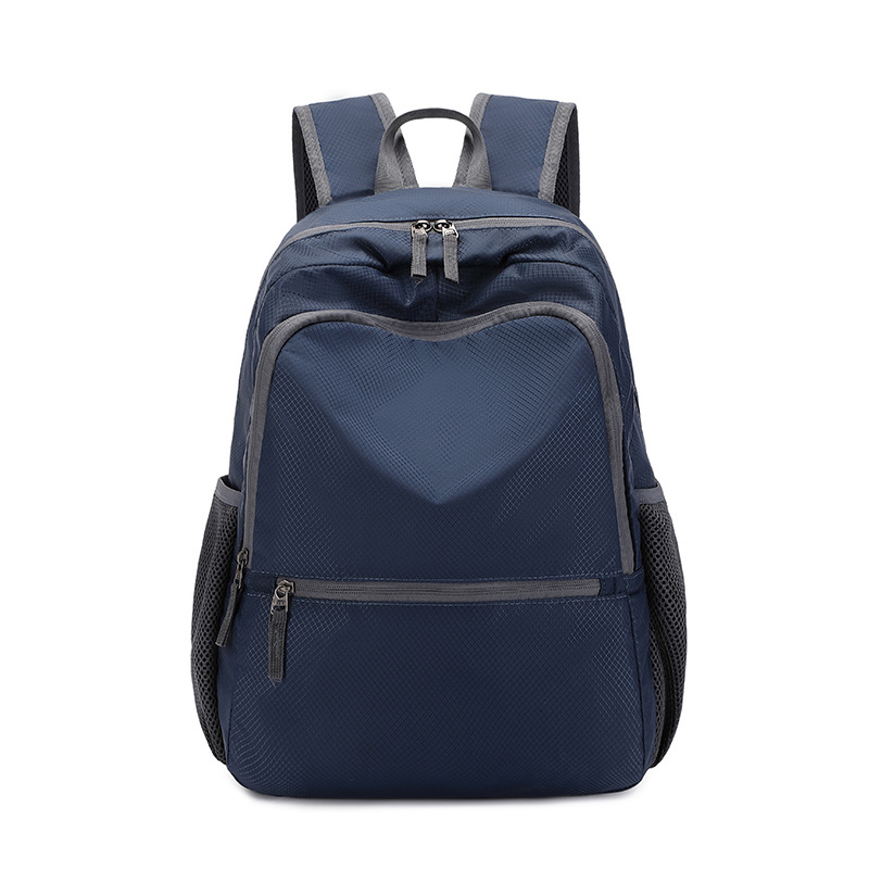 跨境轻便户外休闲运动折叠双肩包 防水透气骑行徒步登山旅游背包