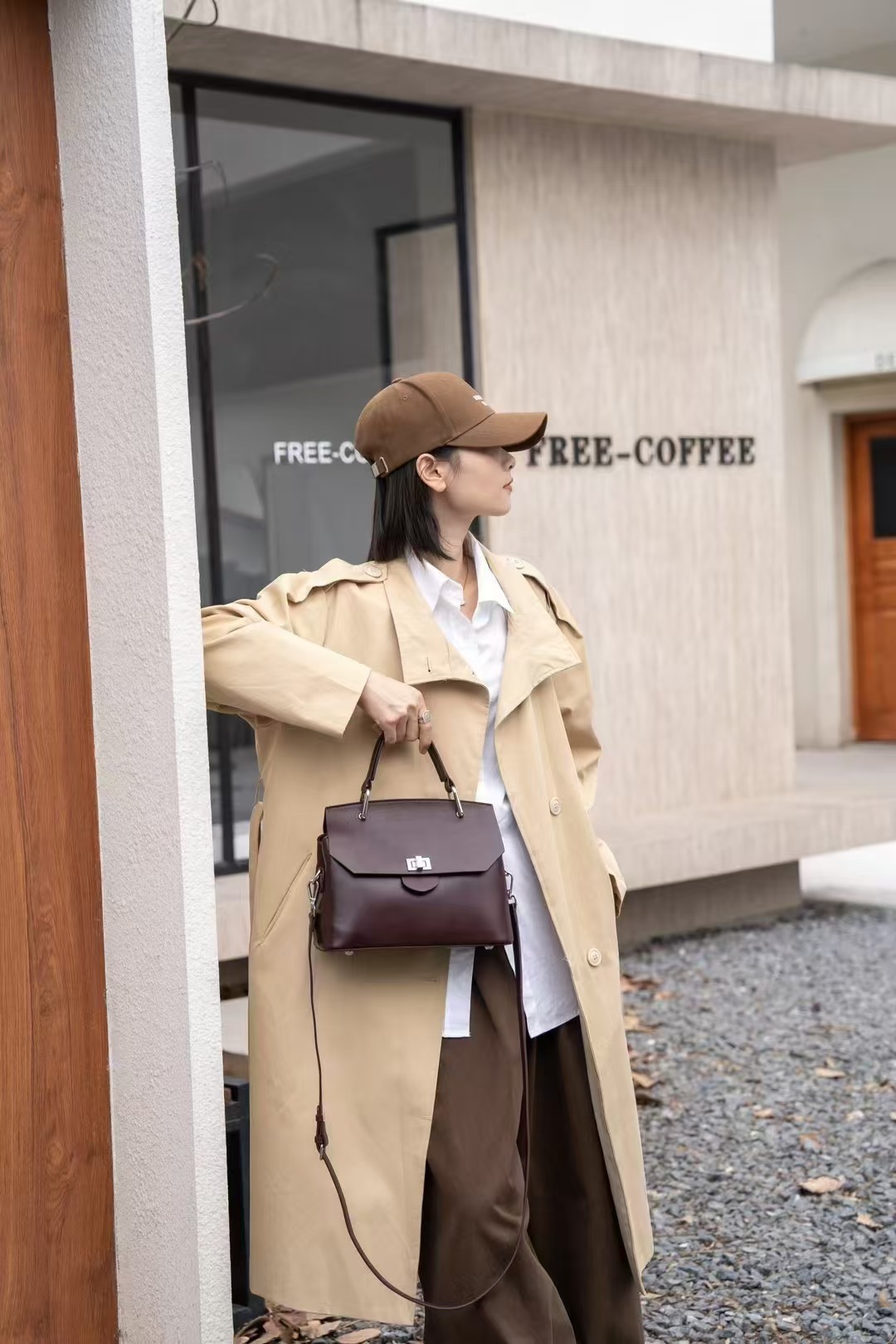 Genuine Leather High-grade Sentong Handheld Versatile Light Luxury Messenger Bag