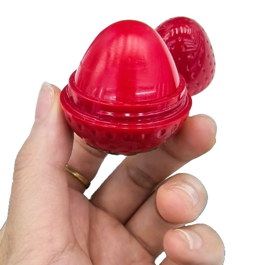 Mocoallure Cross-border Strawberry Ball Lipstick Humectant Tempered Strawberry Lipstick Combination Kit