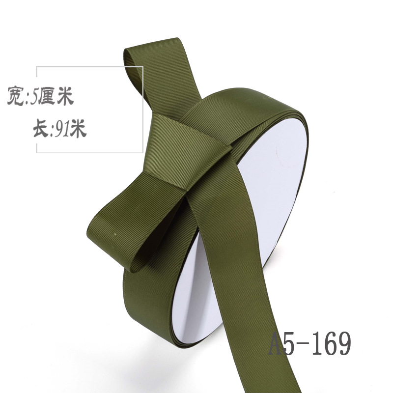 5cm de alta densidad costilla cinta ramo fruta caja de regalo embalaje color ropa embalaje borde accesorios hilo cinta