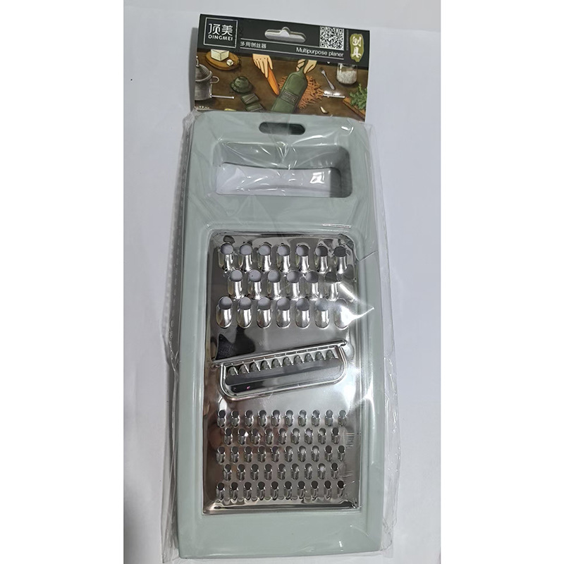 Utensilios de cocina multiusos rallador de verduras con mango trituradora de patatas vegetales rallador de cocina trituradora de corte