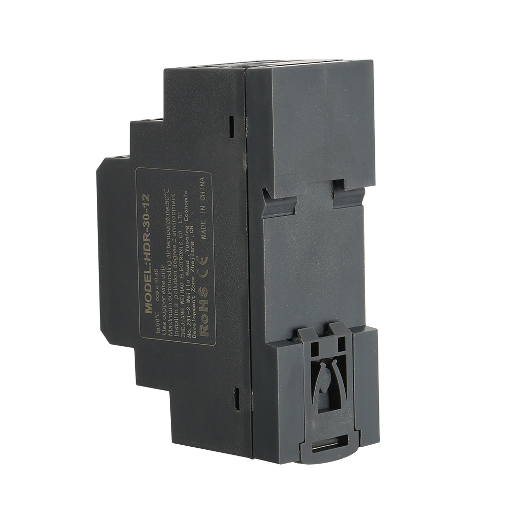 ΰ��С�������ʽ���ص�Դ24vֱ��HDR-30W12v24v�ɵ�����������Դ