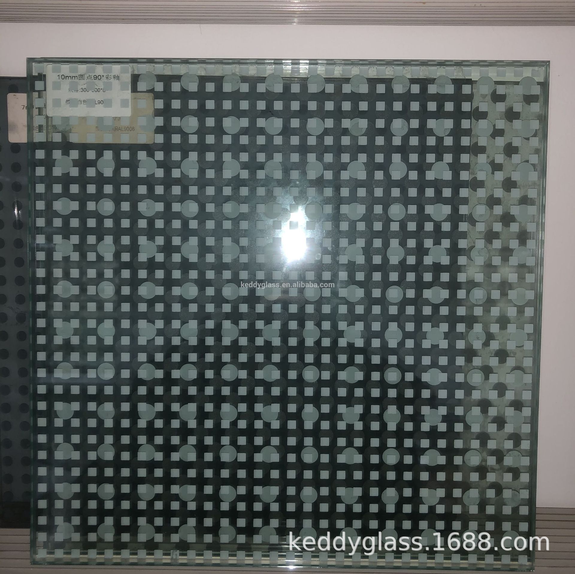 3mm-19mm丝网印刷玻璃钢化夹胶装饰丝网印刷玻