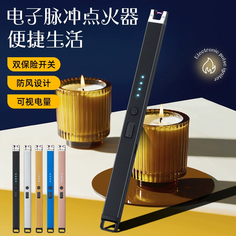 Креативная дуговая ароматерапия свеча зажигалка TypeC быстрая зарядка мушкет для кухни зарядка импульсная зажигалка оптом