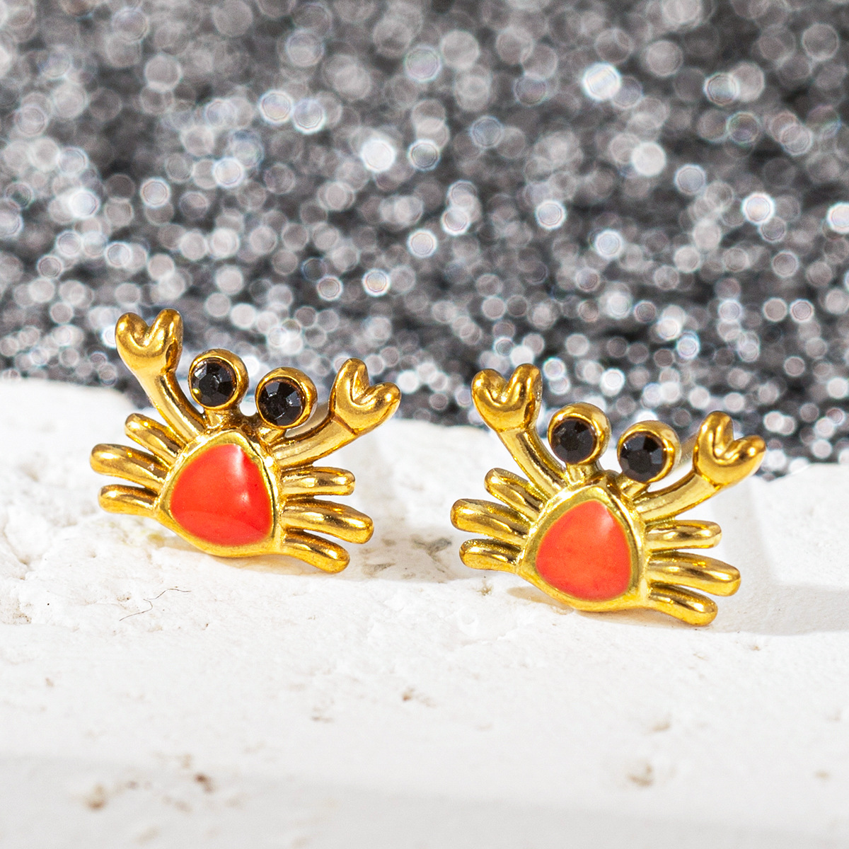 5g Weight 304 Stainless Steel Ear Needle Material 18K Gold Plated Plating Material Ear Studs Classification 1 Pair Quantity Daily Occasion Titanium Steel Material U Shape, Four Leaf Clover, Heart Shape Pattern All Seasons Season Women's Gender Elegant Style 1 Pair Elegant U Shape Four Leaf Clover Heart Shape Titanium Steel 18K Gold Plated Ear Studs 17