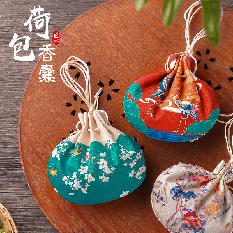 Dragon boat festival Sachet Hanfu decorate Sachet Pendant Bag Antiquity court Sachets printing Purse