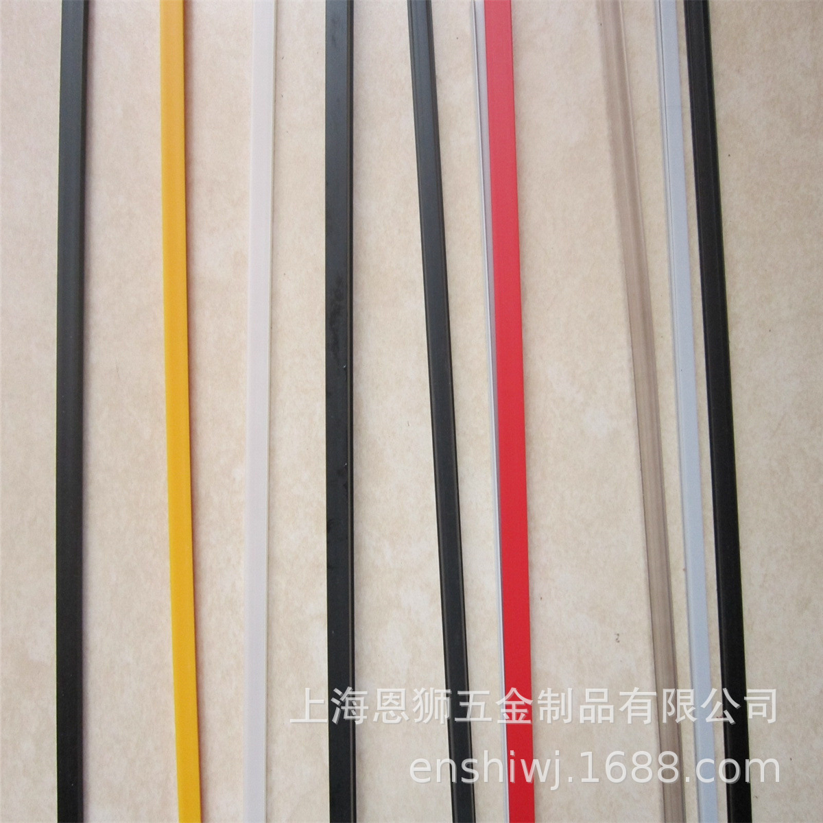 供应4545铝型材槽条 槽10平封条  密封条   U型槽胶条