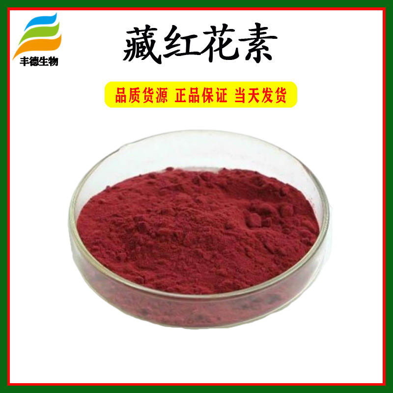 藏红花素40% 栀子提取物 藏红花苷 丰德直销 100g/袋  现货包邮