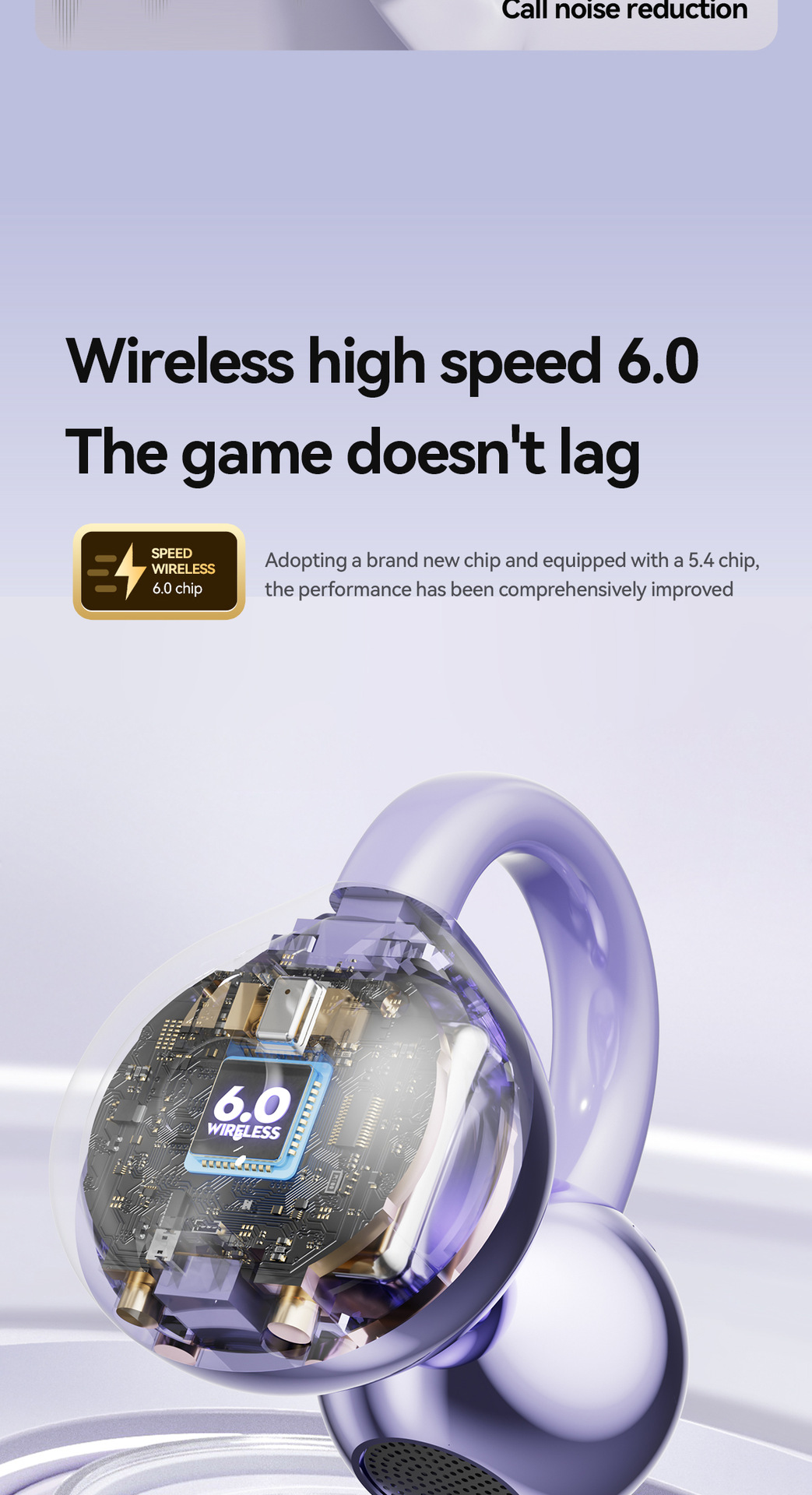 Nuovi auricolari Bluetooth GL8 Ear Clip Open Sports Wireless In-Ear con qualità audio HD_voghion.com