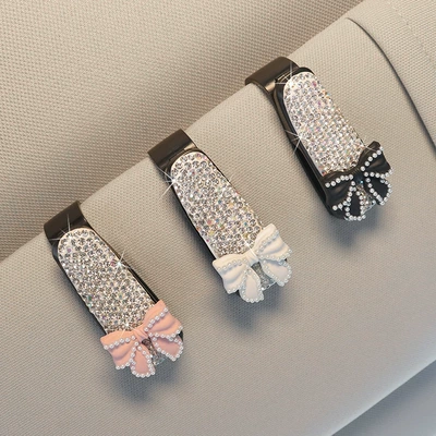 Car Glasses Clip/Bill Clip, Holder Car Eye Box Cute