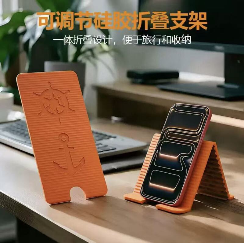 New Flexible Deformable Silicone Stand That Can Be Freely Bent, Suitable for Tablets and Laptops, Foldable and Hands-Free for Lazy People New Flexible Deformable Silicone Stand That Can Be Freely Bent, Suitable for Tablets and Laptops, Foldable and Hands-Free for Lazy People