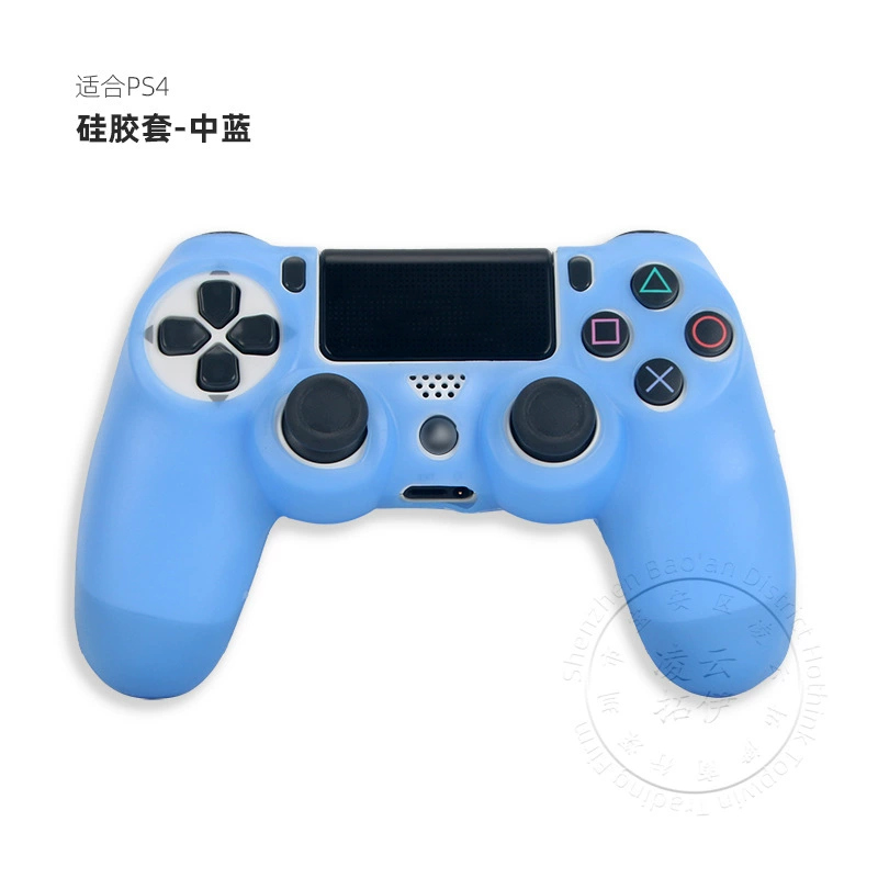 Силиконовый чехол для геймпада (Sony PS4) — защитная крышка с мягким хватом, несколько цветов