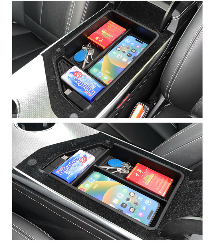 Suitable for 25-26 Model Cadillac Xt5 Center Console Armrest Storage Box Car-Specific Modification Accessories
