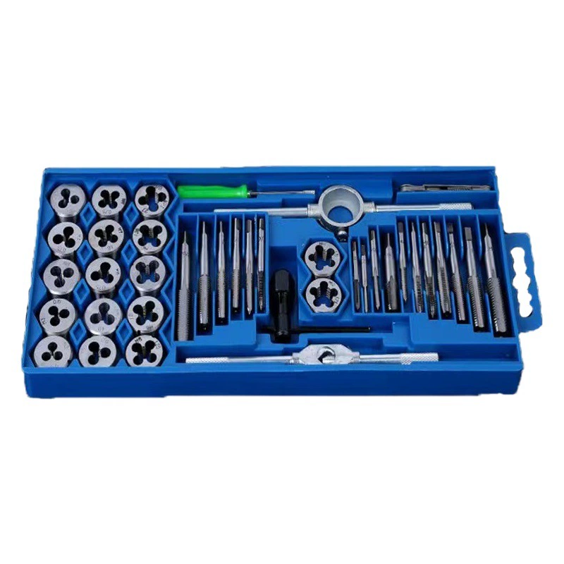 Заводской костюм для метчиков Набор из 40 предметов 40 шт. Метрический костюм для метчиков (небольшая рама) для литья под давлением