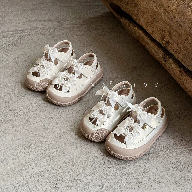 Маленькая девочка иностранная принцесса ходунки летние новые девчонок на мягкой подошве сладкие сандалии Лолиты