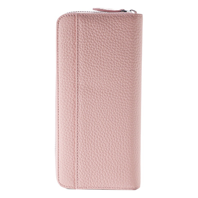 Cartera de mujer de cuero genuino de estilo japonés larga multi-tarjeta monedero de gran capacidad bolso comercio exterior de alta gama para hombres y mujeres